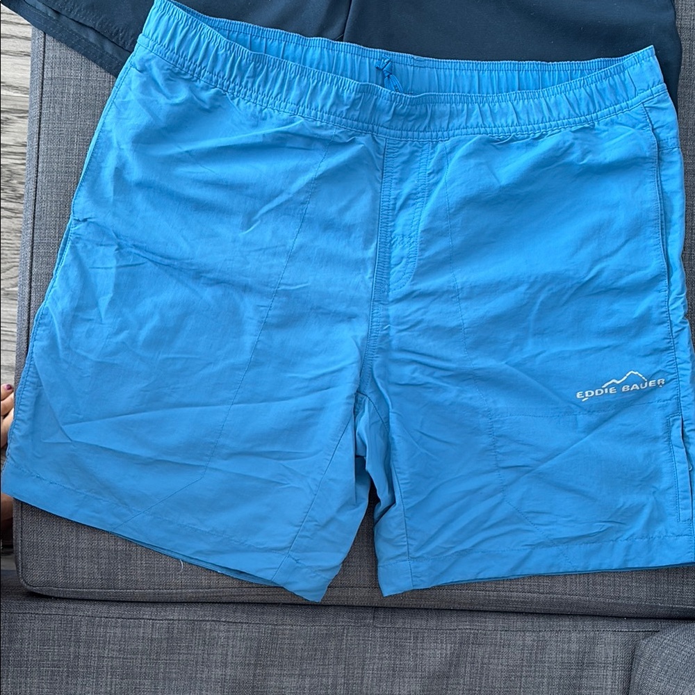 Eddie Bauer Men's Blue Swim Shorts